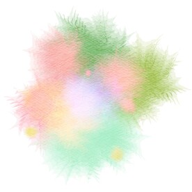 创意水彩抽象艺术画水彩晕染