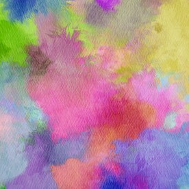 创意水彩抽象艺术画水彩晕染