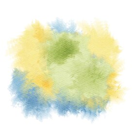 创意水彩抽象艺术画水彩晕染