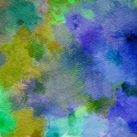 创意水彩抽象艺术画水彩晕染