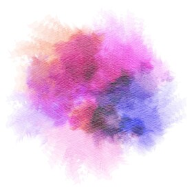 创意水彩抽象艺术画水彩晕染