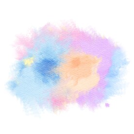 创意水彩抽象艺术画水彩晕染