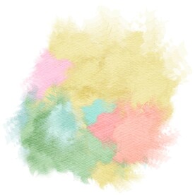 创意水彩抽象艺术画水彩晕染
