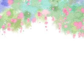 创意水彩抽象艺术画水彩晕染