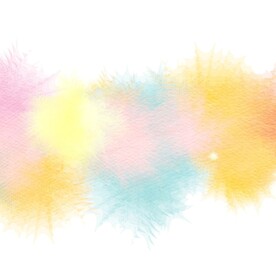 创意水彩抽象艺术画水彩晕染