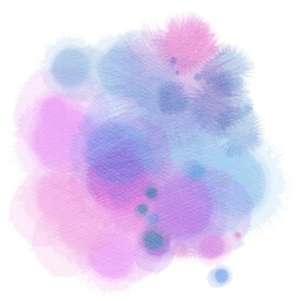 创意水彩抽象艺术画水彩晕染