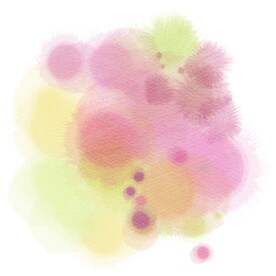 创意水彩抽象艺术画水彩晕染