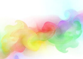 创意水彩抽象艺术画水彩晕染