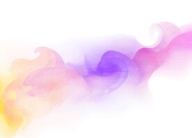 创意水彩抽象艺术画水彩晕染