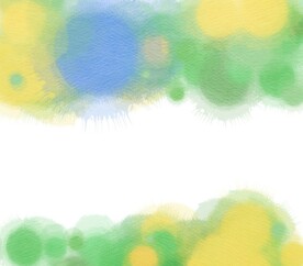 创意水彩抽象艺术画水彩晕染