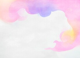 创意水彩抽象艺术画水彩晕染