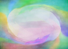 创意水彩抽象艺术画水彩晕染