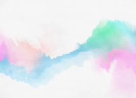 创意水彩抽象艺术画水彩晕染