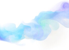 创意水彩抽象艺术画水彩晕染