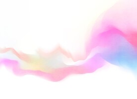 创意水彩抽象艺术画水彩晕染