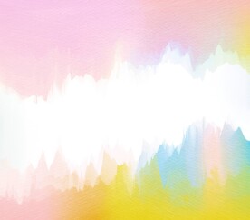 创意水彩抽象艺术画水彩晕染