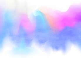 创意水彩抽象艺术画水彩晕染