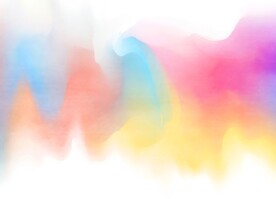 创意水彩抽象艺术画水彩晕染