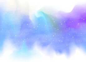 创意水彩抽象艺术画水彩晕染