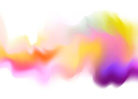 创意水彩抽象艺术画水彩晕染