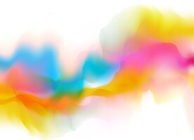 创意水彩抽象艺术画水彩晕染