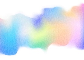 创意水彩抽象艺术画水彩晕染