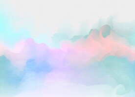 创意水彩抽象艺术画水彩晕染