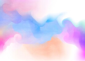 创意水彩抽象艺术画水彩晕染