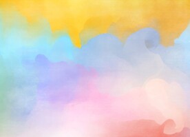 创意水彩抽象艺术画水彩晕染