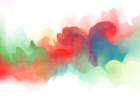 创意水彩抽象艺术画水彩晕染