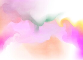 创意水彩抽象艺术画水彩晕染