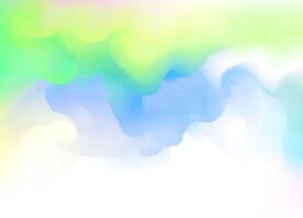 创意水彩抽象艺术画水彩晕染