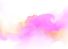 创意水彩抽象艺术画水彩晕染