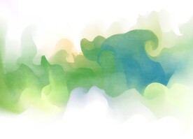 创意水彩抽象艺术画水彩晕染