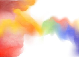 创意水彩抽象艺术画水彩晕染