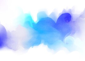 创意水彩抽象艺术画水彩晕染