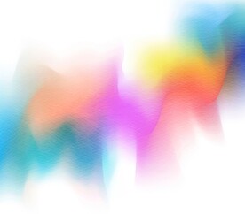 创意水彩抽象艺术画水彩晕染