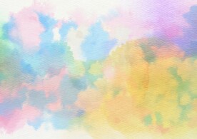 创意水彩抽象艺术画水彩晕染