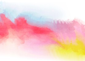 创意水彩抽象艺术画水彩晕染