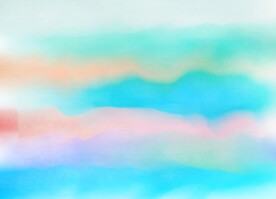 创意水彩抽象艺术画水彩晕染