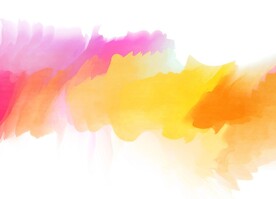 创意水彩抽象艺术画水彩晕染