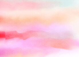 创意水彩抽象艺术画水彩晕染