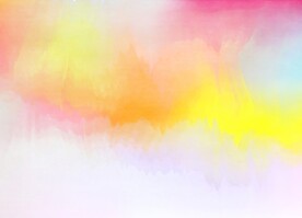 创意水彩抽象艺术画水彩晕染