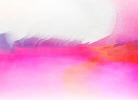创意水彩抽象艺术画水彩晕染
