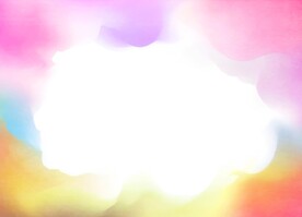 创意水彩抽象艺术画水彩晕染