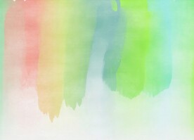 创意水彩抽象艺术画水彩晕染