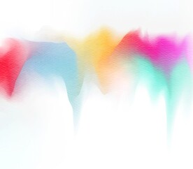 创意水彩抽象艺术画水彩晕染