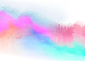 创意水彩抽象艺术画水彩晕染