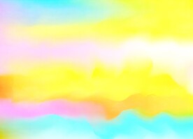 创意水彩抽象艺术画水彩晕染