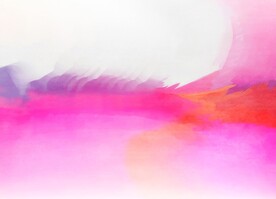 创意水彩抽象艺术画水彩晕染